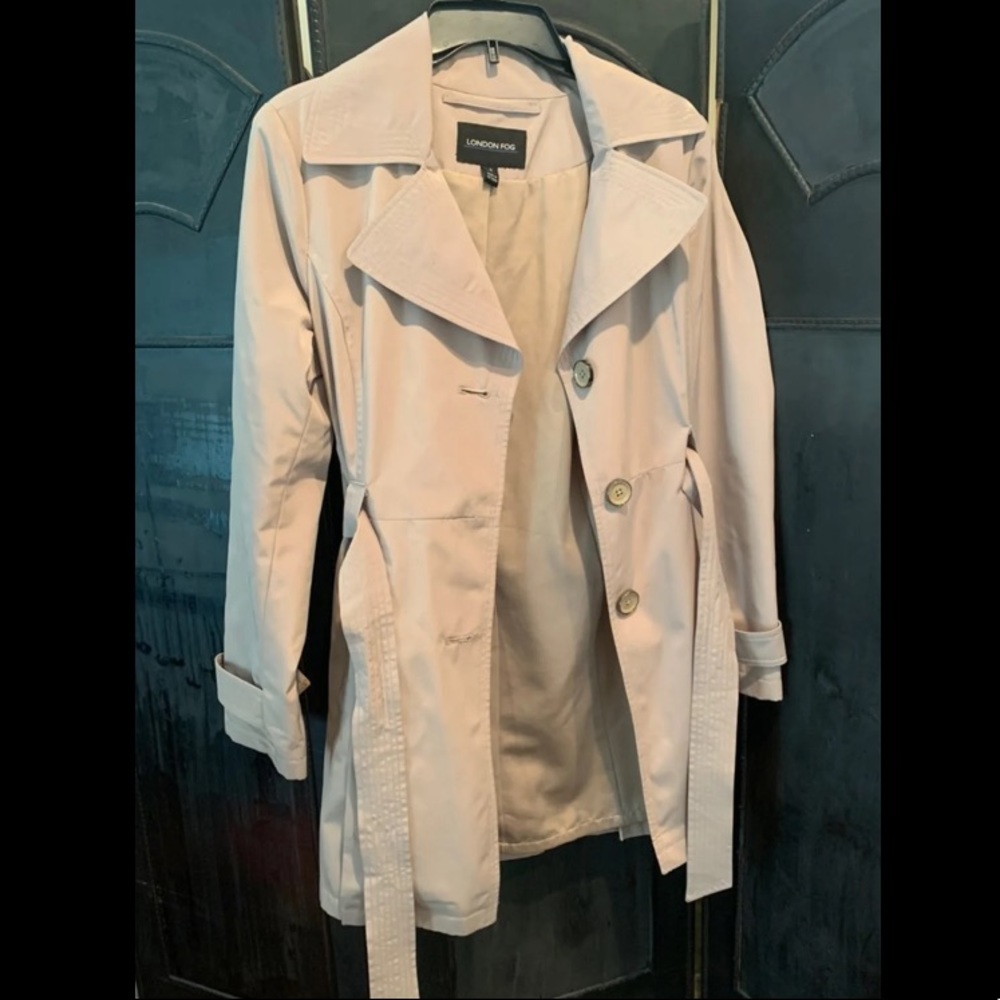 London Fog Trench Rain Coat